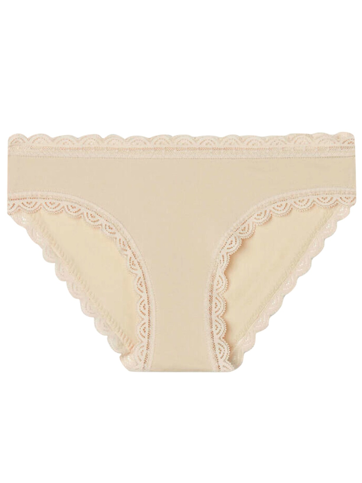 Calcinha Em Algodão e Renda - Seta