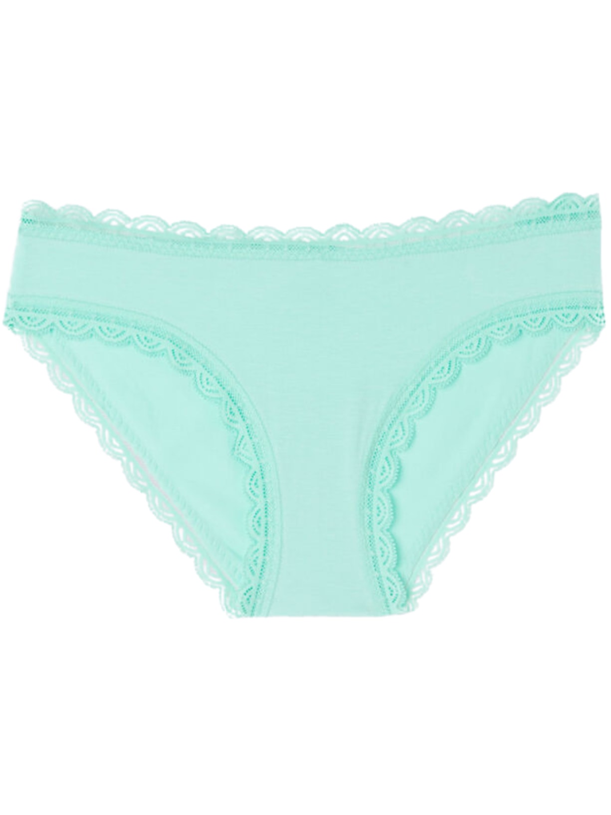 Calcinha Em Algodão e Renda Verde Intimissimi