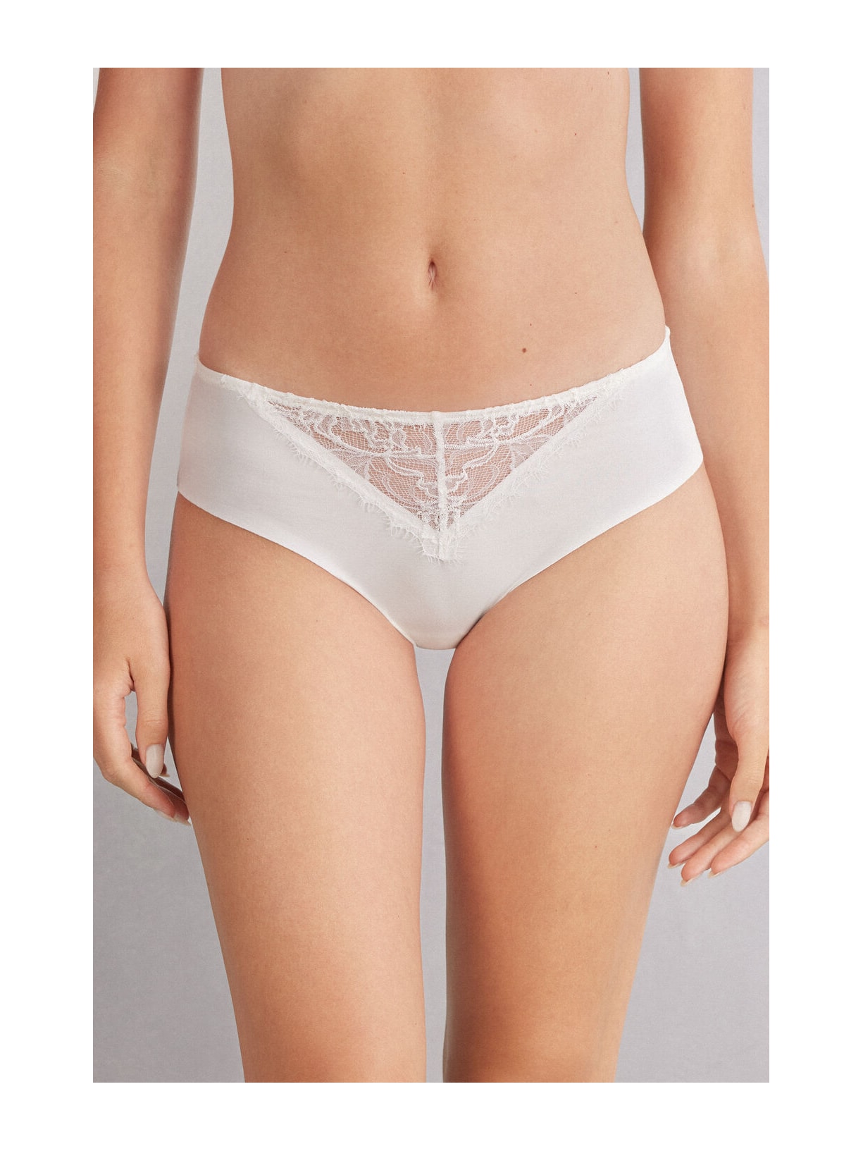 Calcinha Em Algodão Her Beauty Marfim Intimissimi