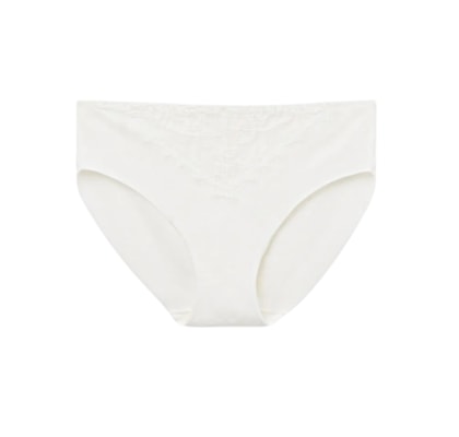 Calcinha Em Algodão Her Beauty - Marfim