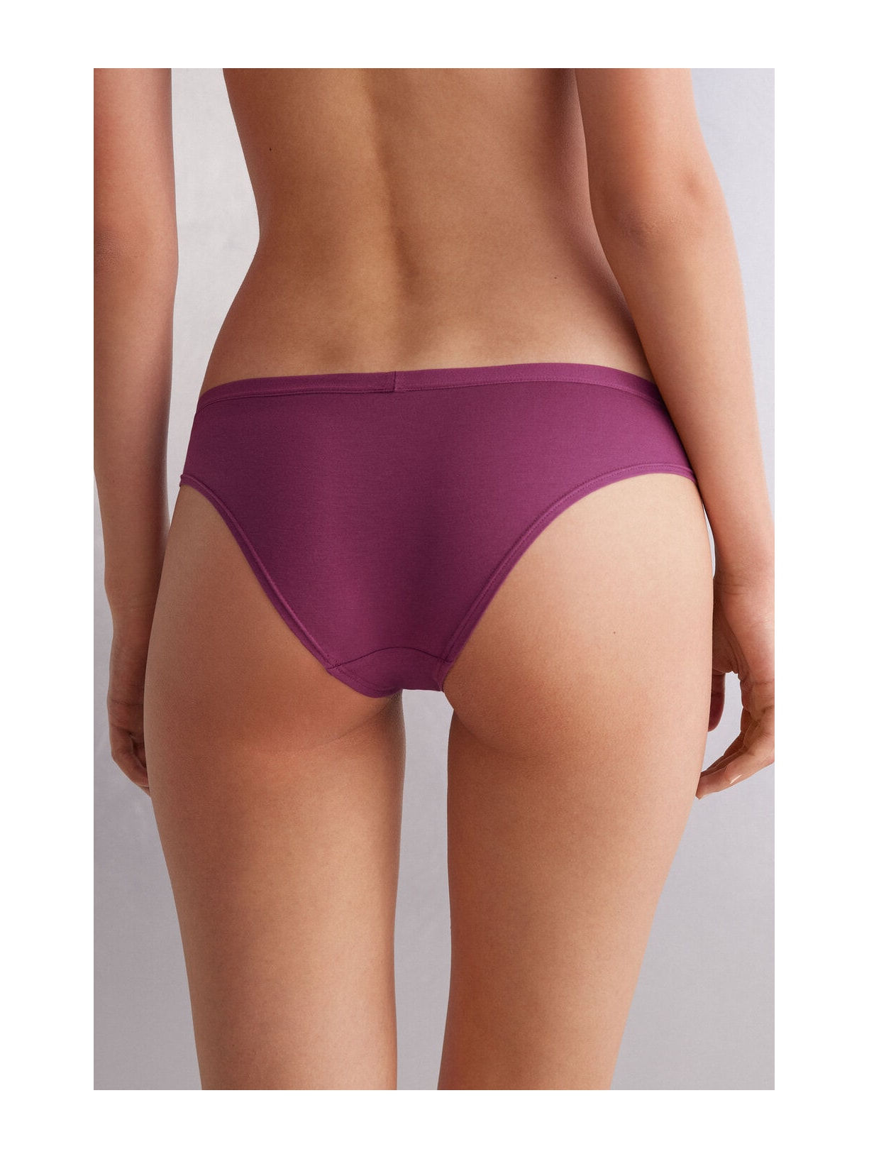 Calcinha Em Algodão Roxo Intimissimi