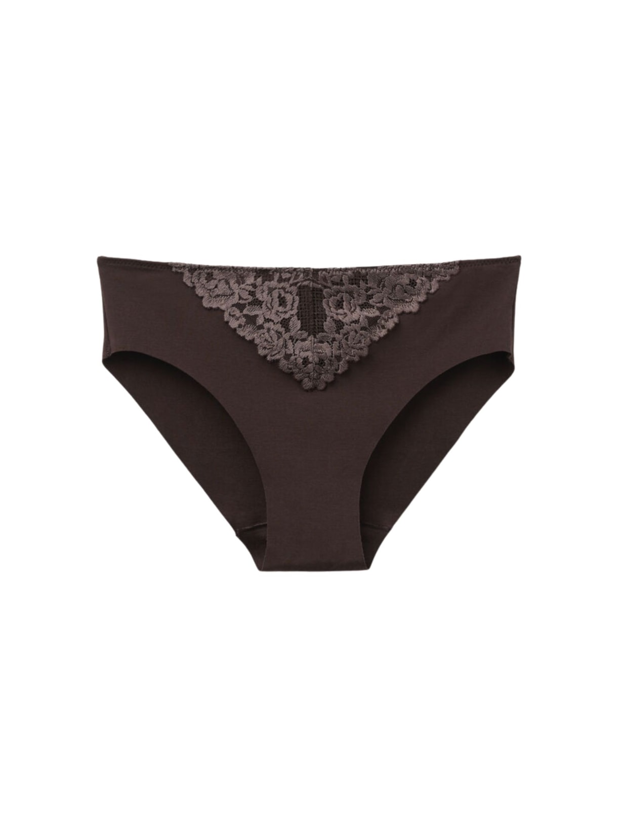 Calcinha Em Algodão Sem Costuras Pretty Flowers Marrom Intimissimi