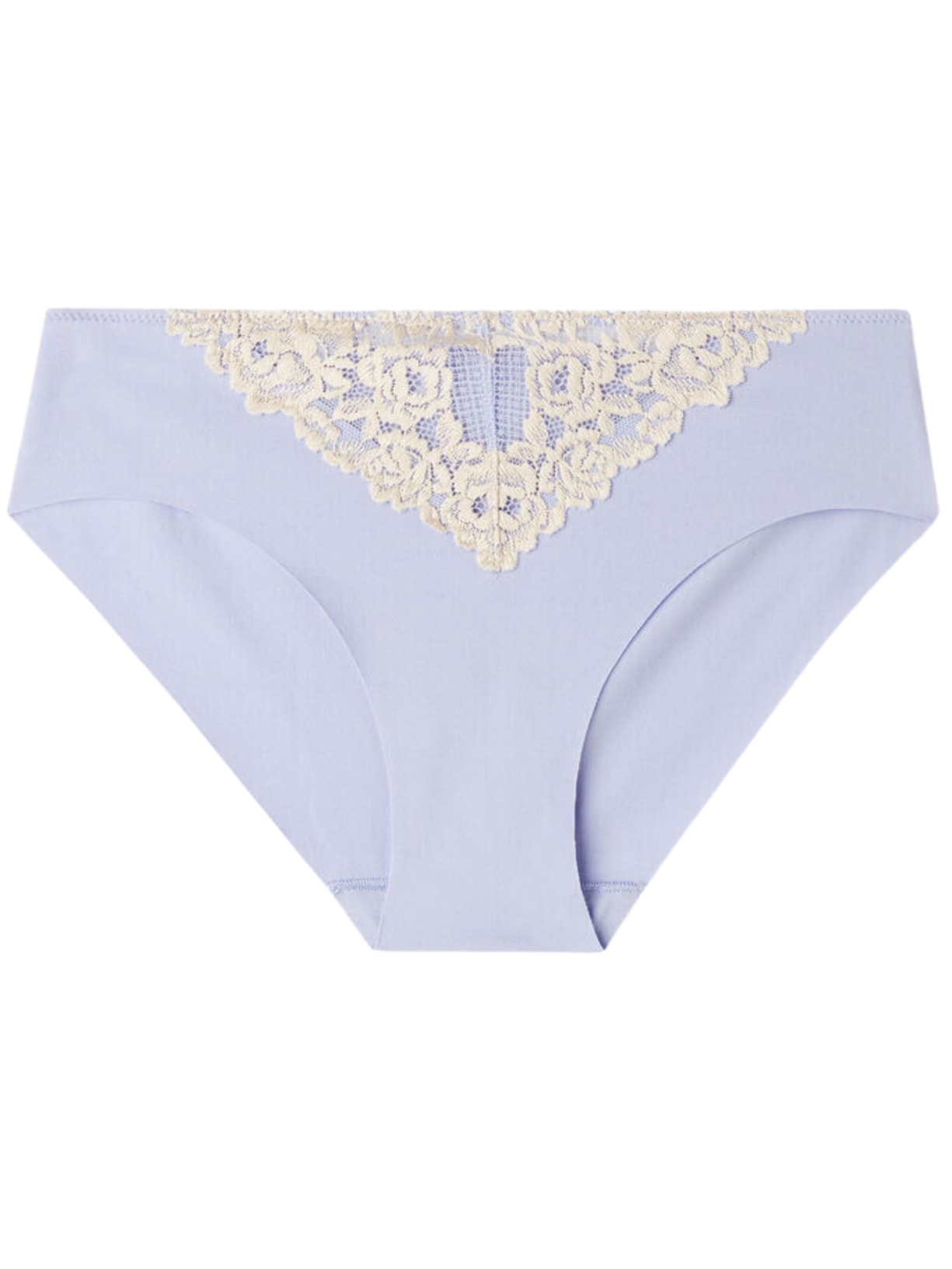 Calcinha Em Algodão Sem Costuras Pretty Flowers Roxo Intimissimi