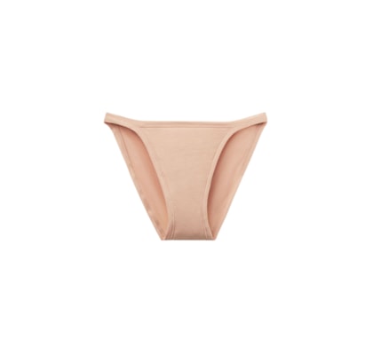 Calcinha Em Algodão Ultralight - Bege