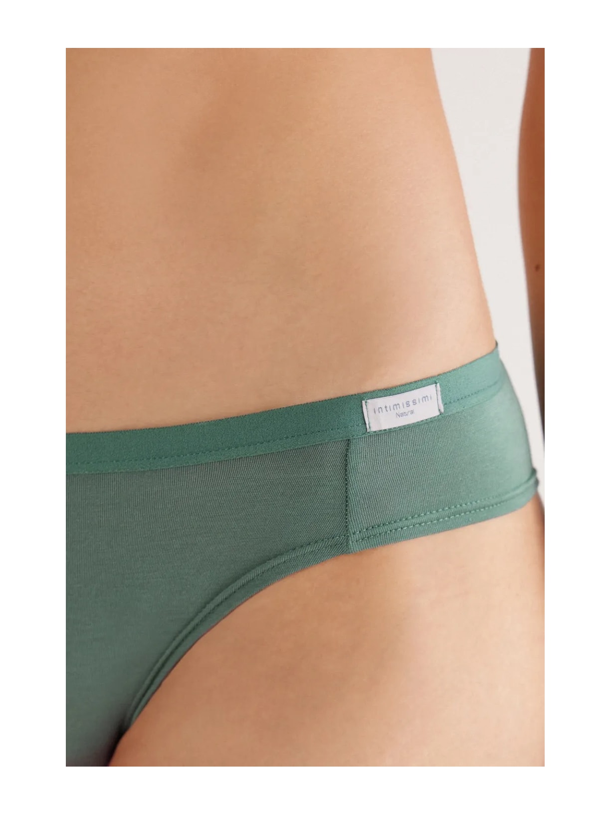 Calcinha Em Algodão Verde Intimissimi