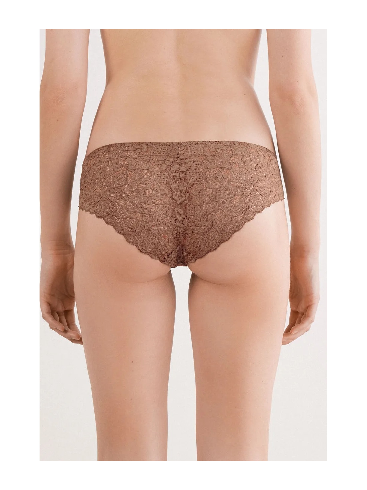 Calcinha Em Renda Marrom Intimissimi