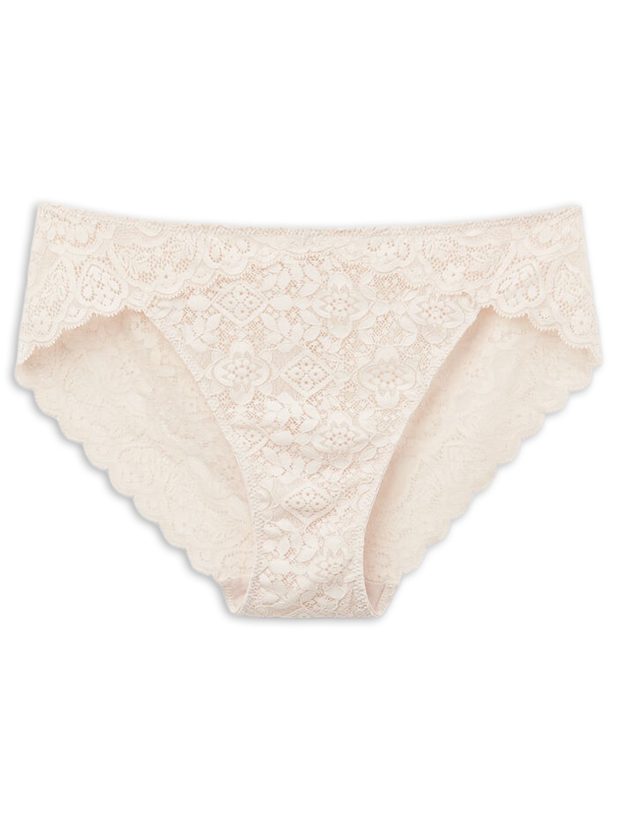 Calcinha Em Renda - Off-White