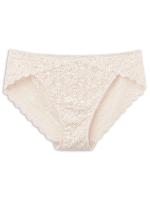 Calcinha Em Renda - Off-White