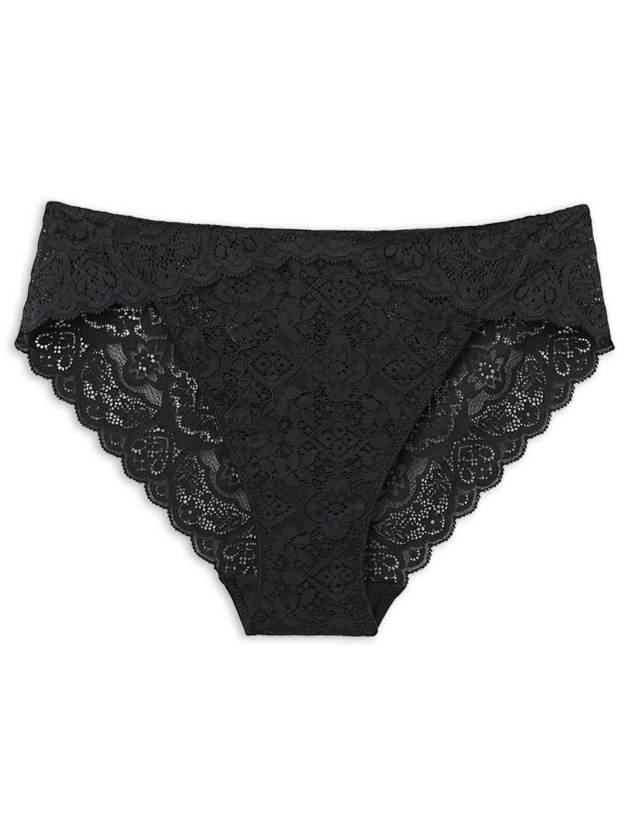 Calcinha Em Renda Preto Intimissimi