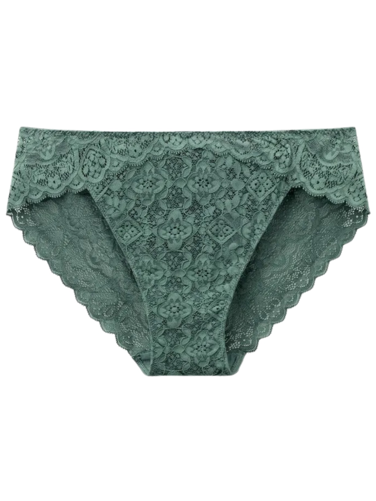 Calcinha Em Renda - Verde