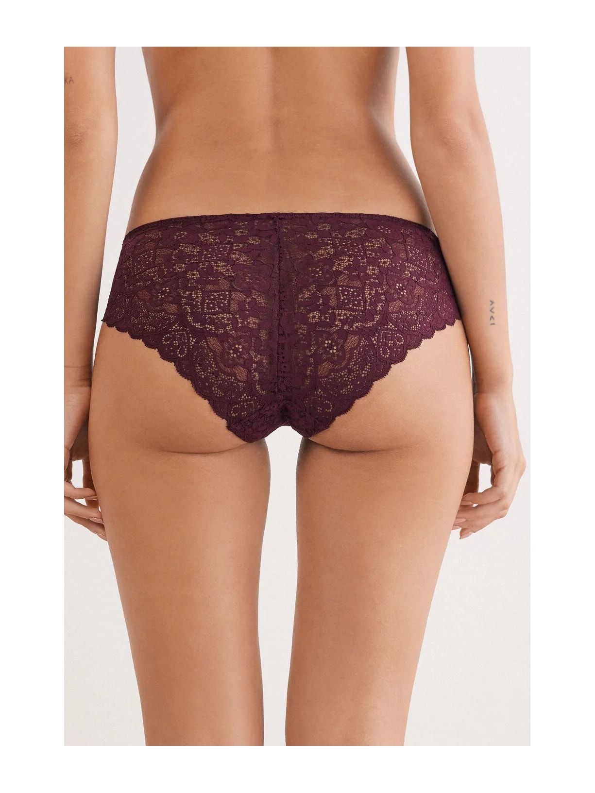 Calcinha Em Renda Vermelho Intimissimi