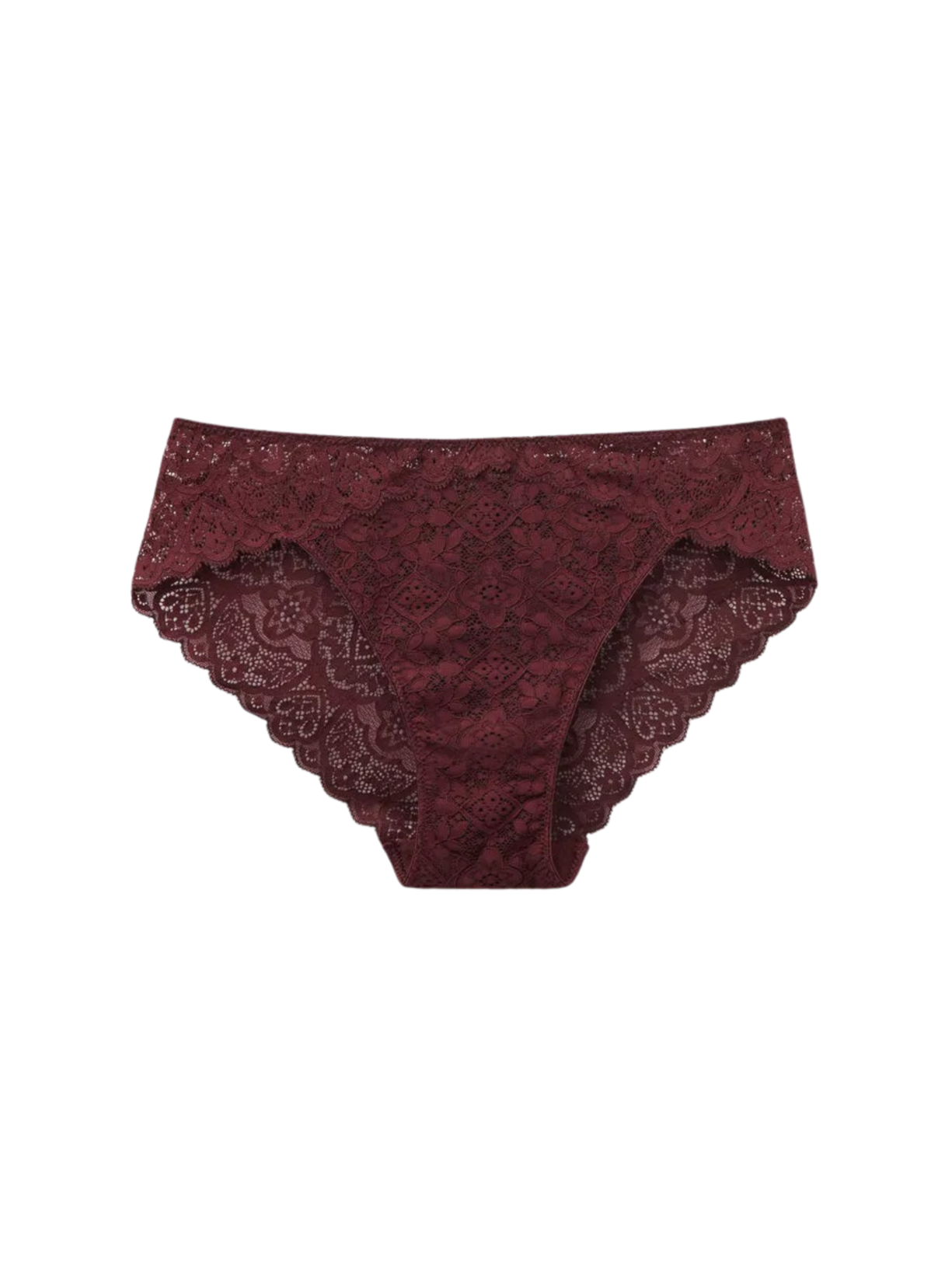 Calcinha Em Renda - Vermelho