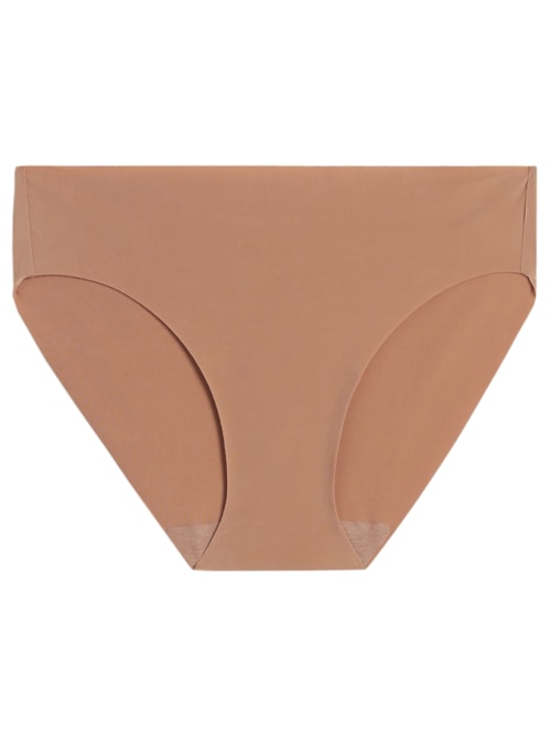 Calcinha Envolvente De Microfibra Sem Costuras - Bege