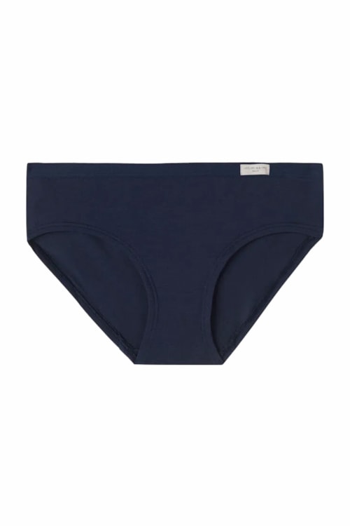 Calcinha Envolvente Em Algodão - Azul