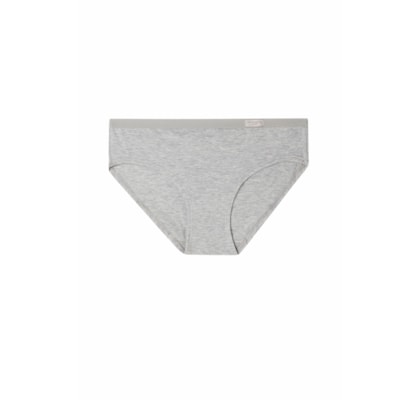 Calcinha Envolvente Em Algodão - Cinza