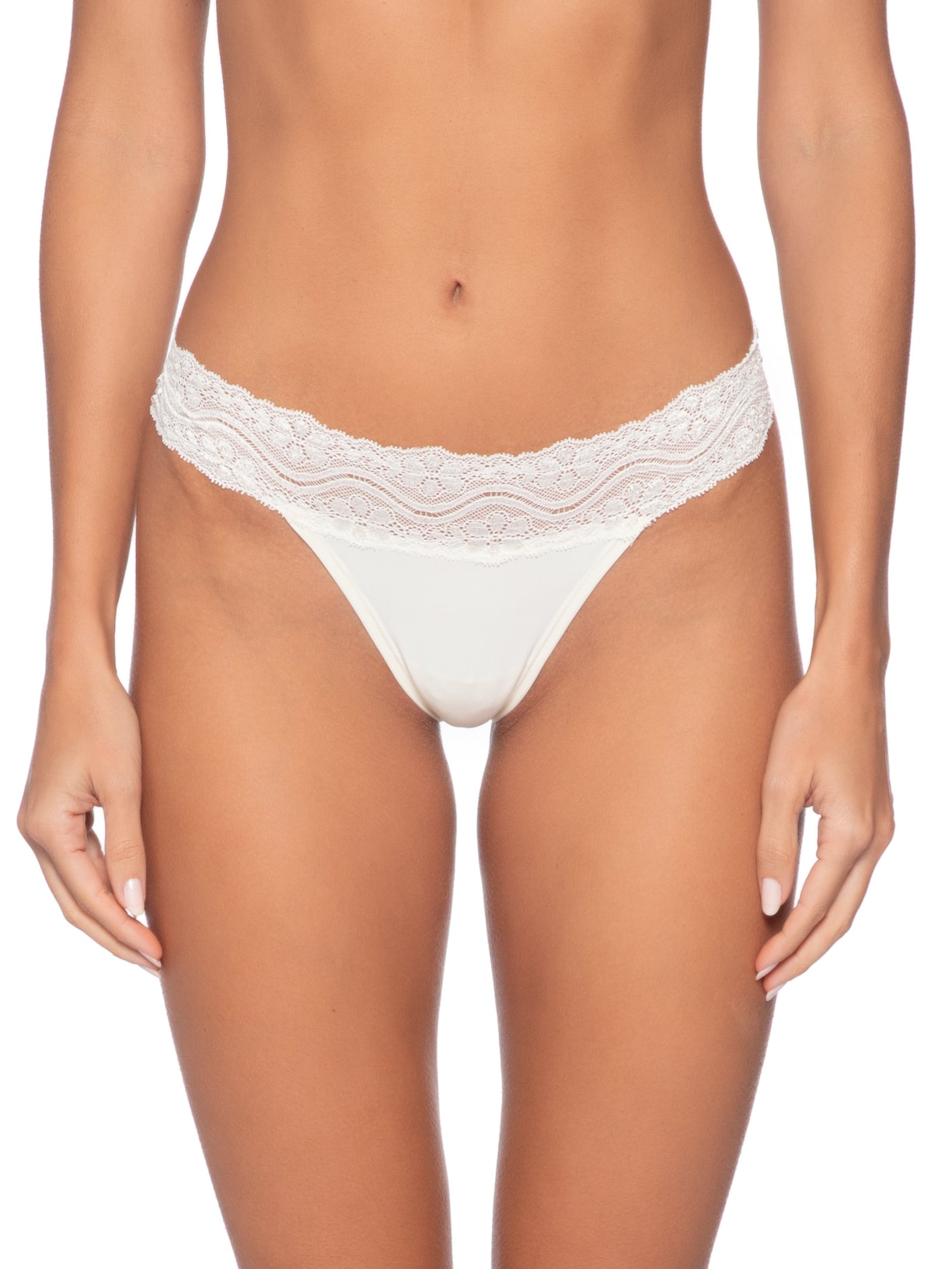 Calcinha Fio Branco Valisere