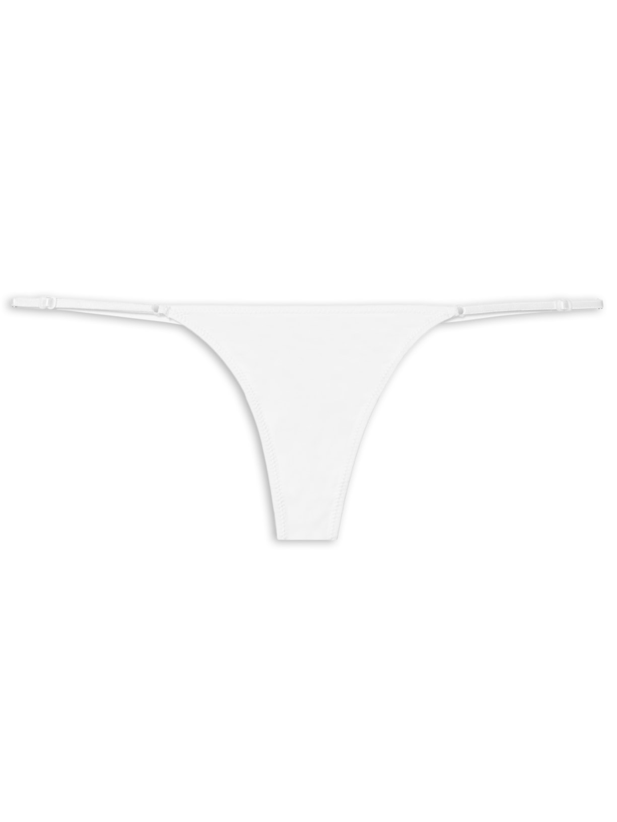 Calcinha Fio Com Regulagem Lateral Comfy - Branco
