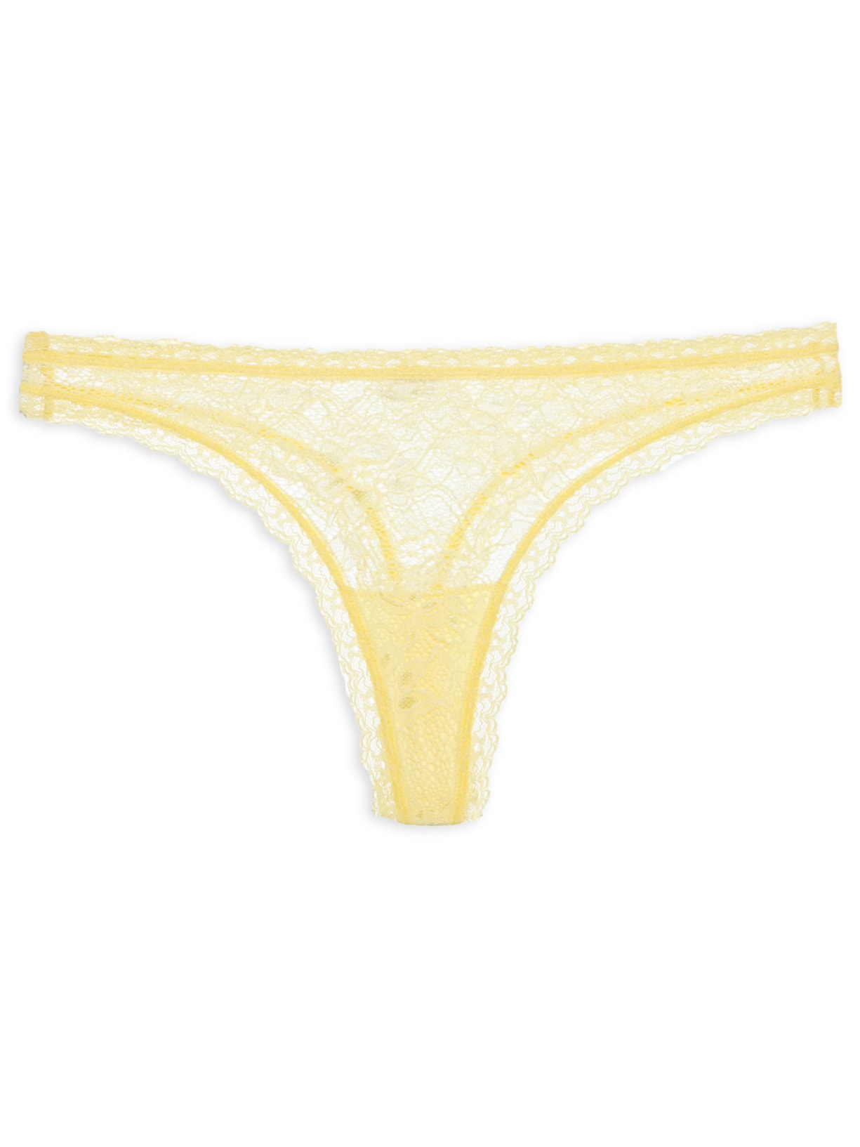 Calcinha Fio Dental - Amarelo