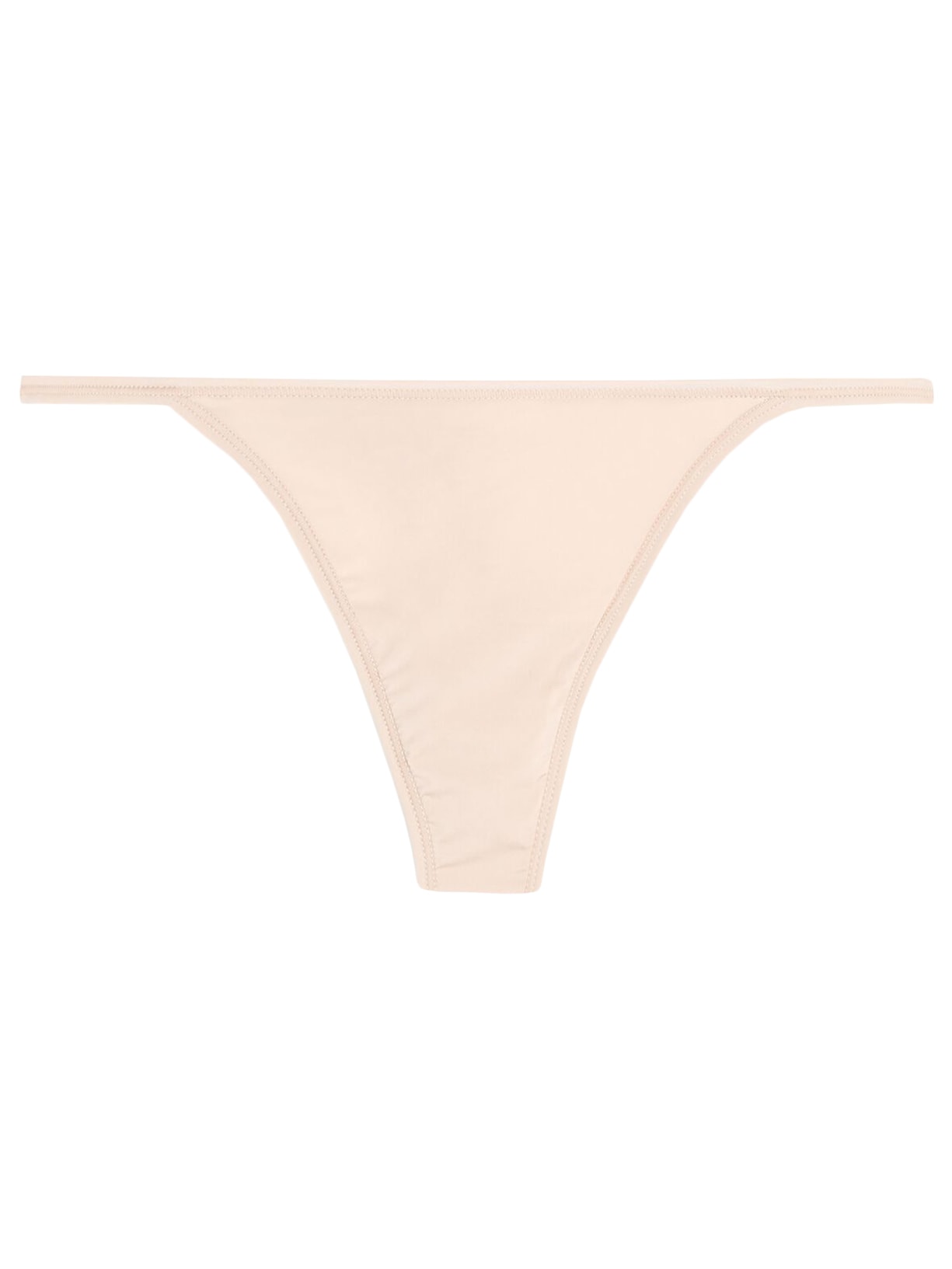 Calcinha Fio Dental Com Lateral Fina - Bege