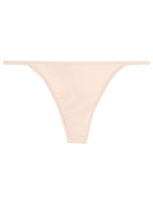 Calcinha Fio Dental Com Lateral Fina - Bege