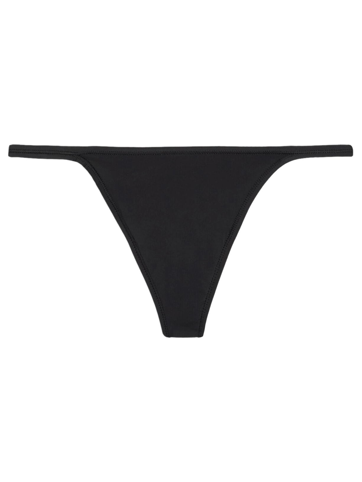 Calcinha Fio Dental Com Lateral Fina - Preto