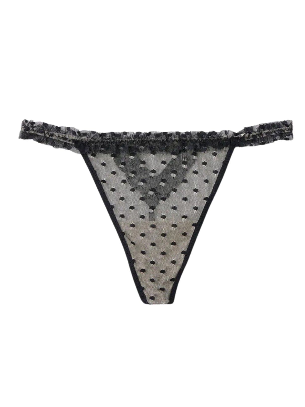 Calcinha Fio Dental Cool Elegance - Preto