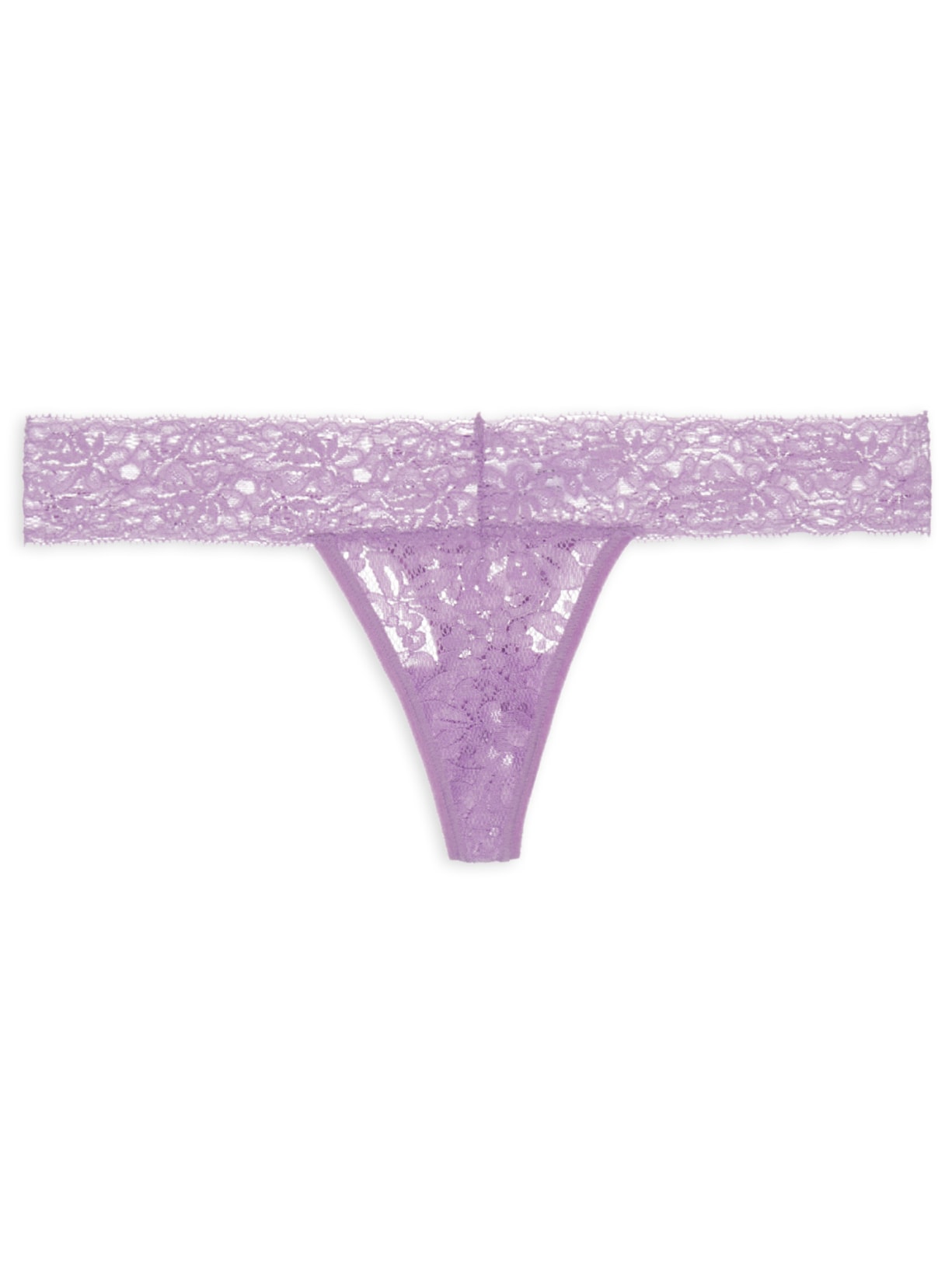 Calcinha Fio Dental Em Renda - Lilás