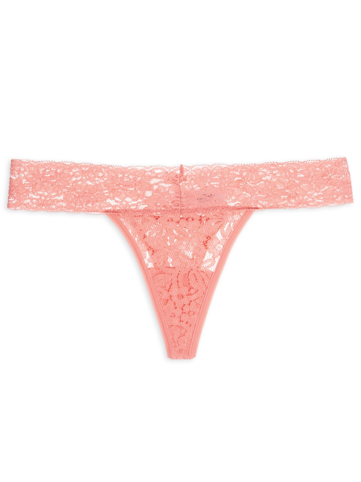 Calcinha Fio Dental Em Renda - Rosa