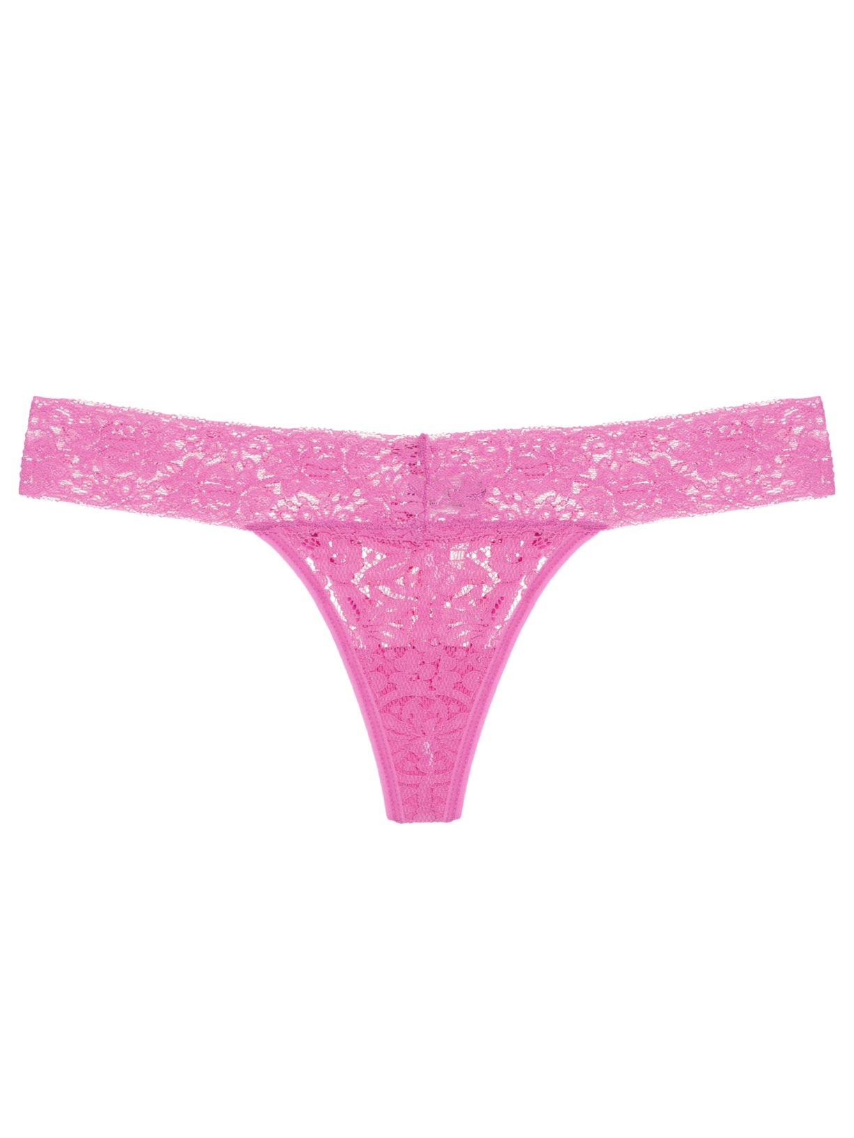 Calcinha Fio Dental Em Renda Rosa Hope