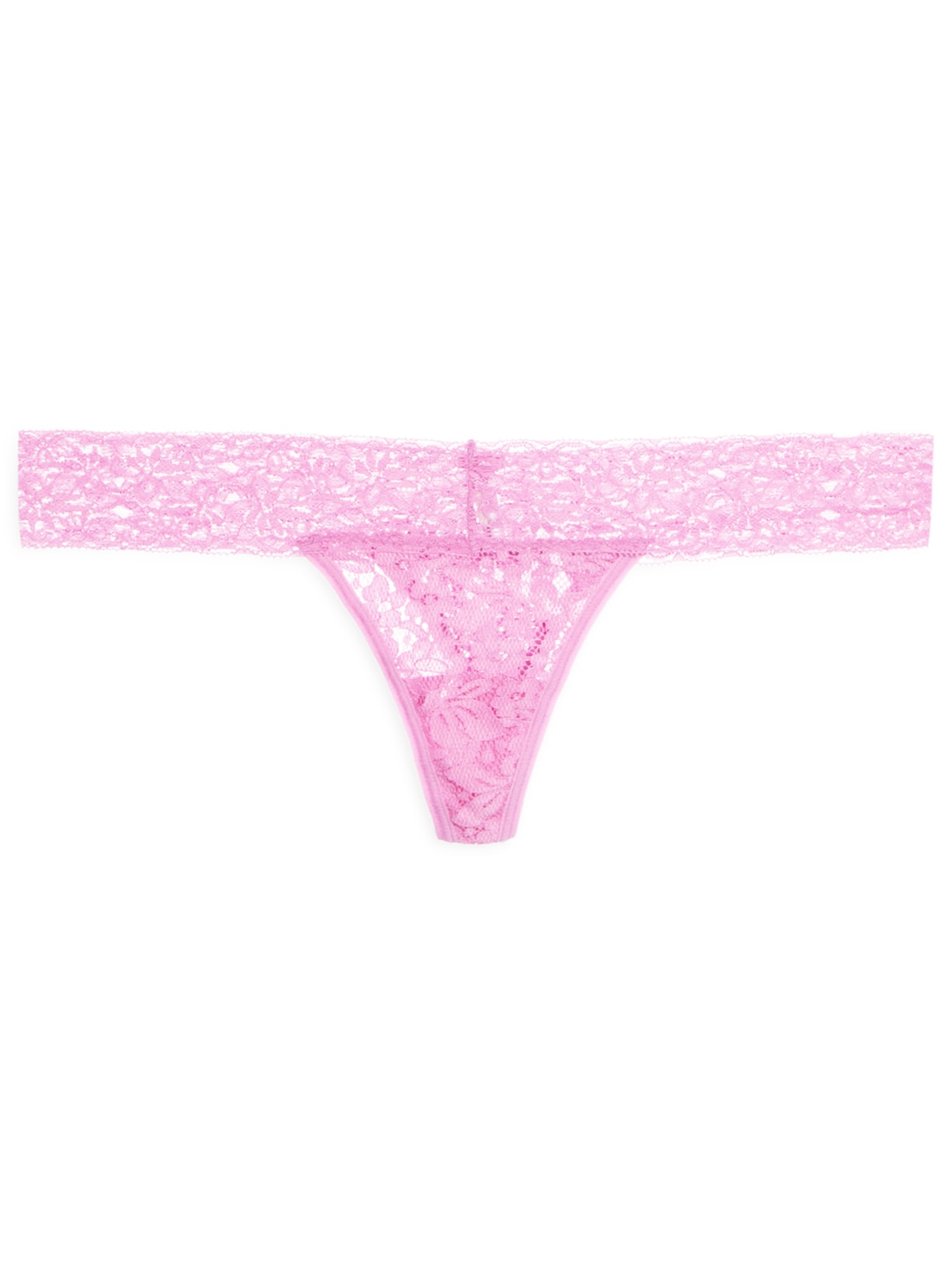 Calcinha Fio Dental Em Renda - Rosa