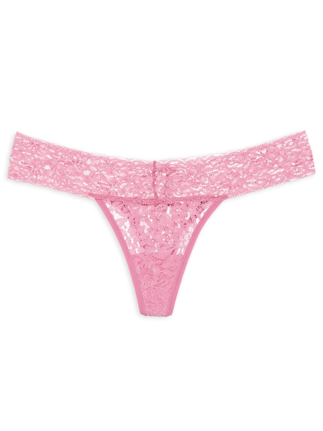 Calcinha Fio Dental Em Renda Rosa Hope