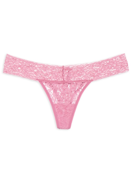 Calcinha Fio Dental Em Renda - Rosa