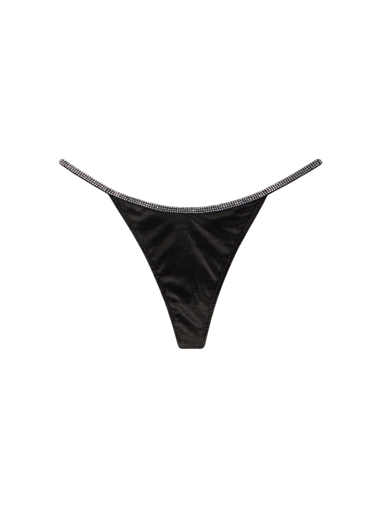 Calcinha Fio Dental Girls Wanna Glisten - Preto