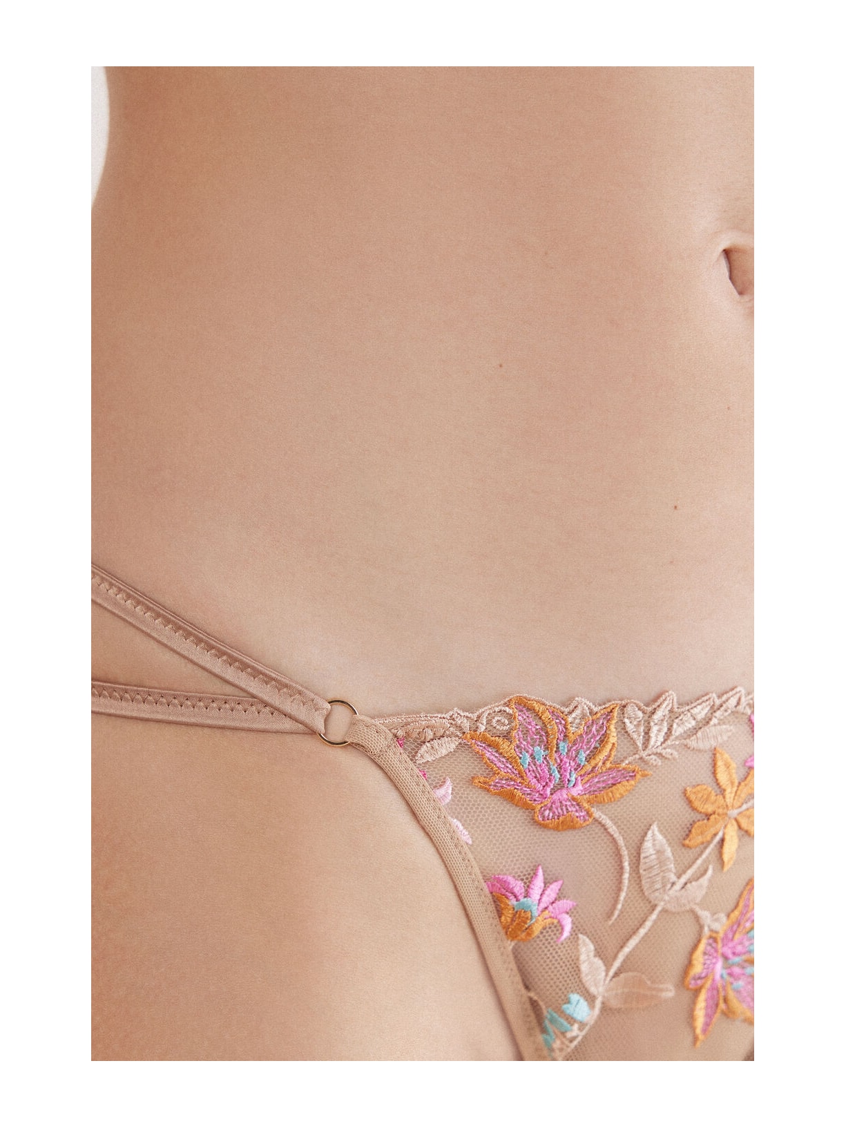 Calcinha Fio Dental Here Comes The Sun Rosa Intimissimi