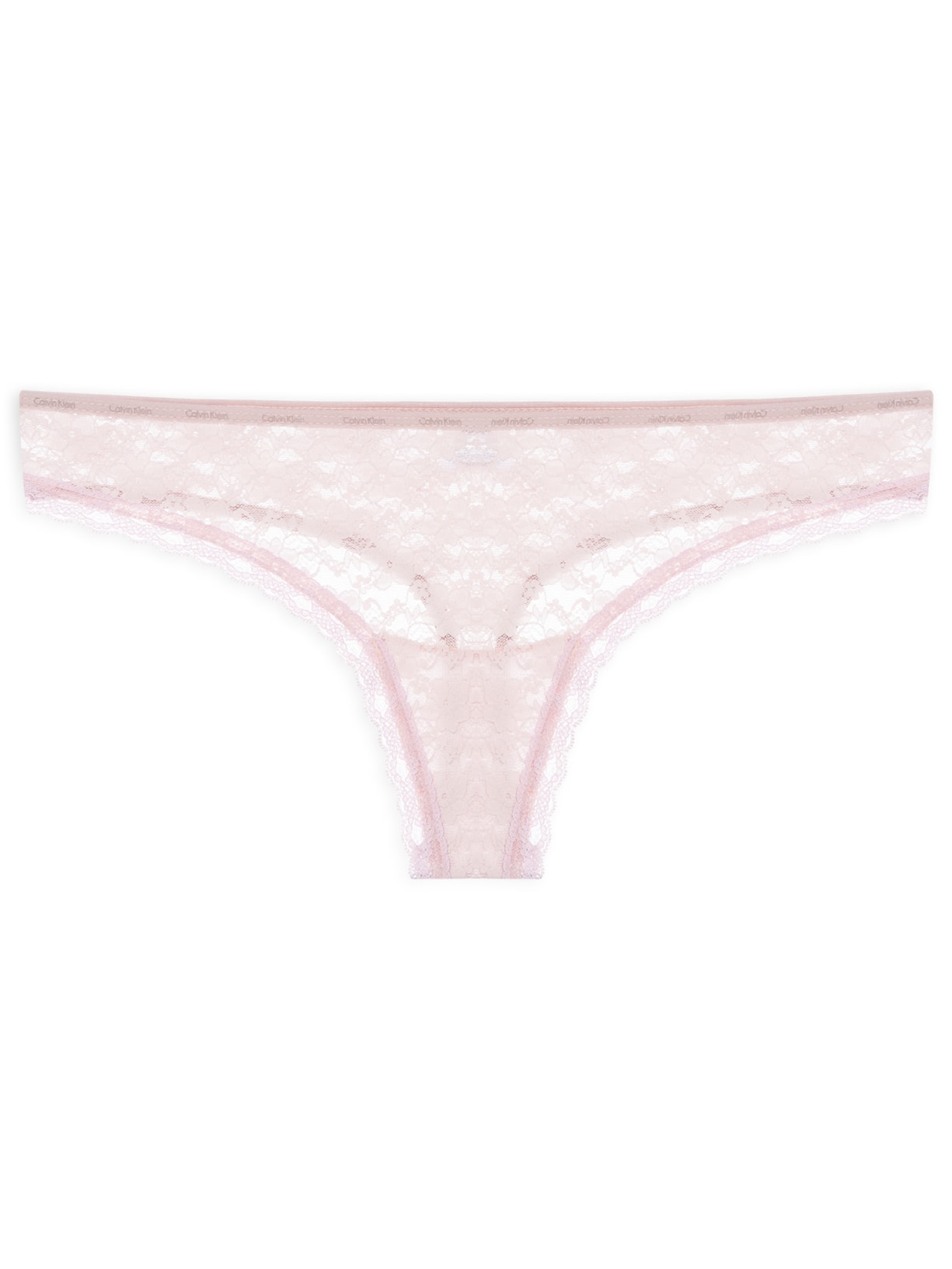 Calcinha Fio Dental Micrologo Lace - Rosa