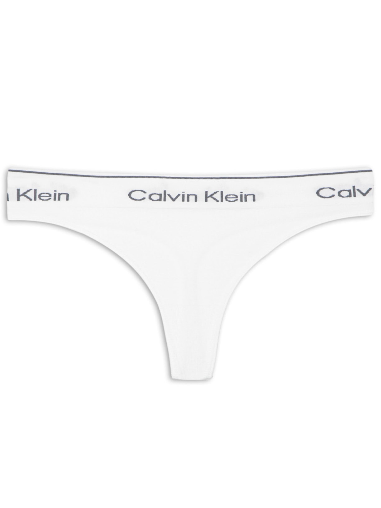 Calcinha Fio Dental Modern Cotton Seamless - Branco