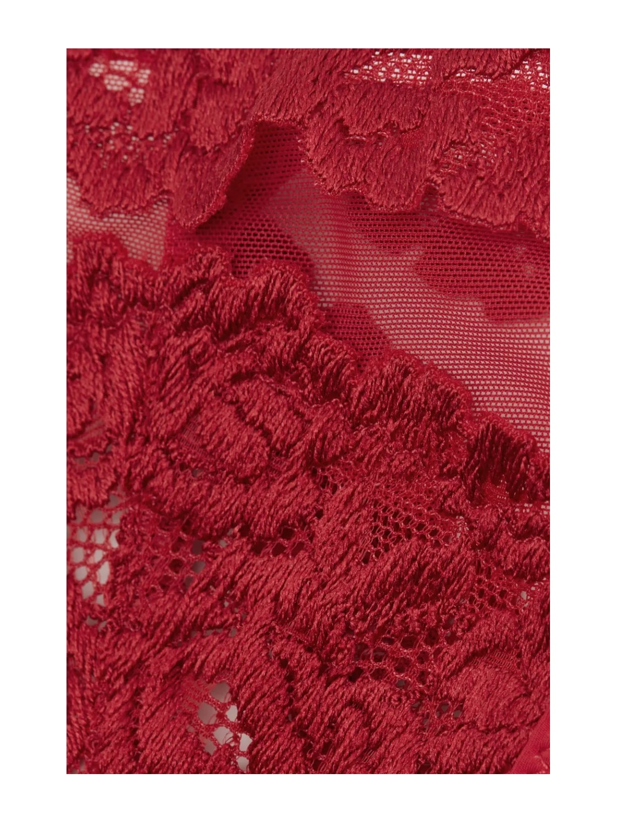 Calcinha Fio Dental Pretty Flowers Vermelho Intimissimi