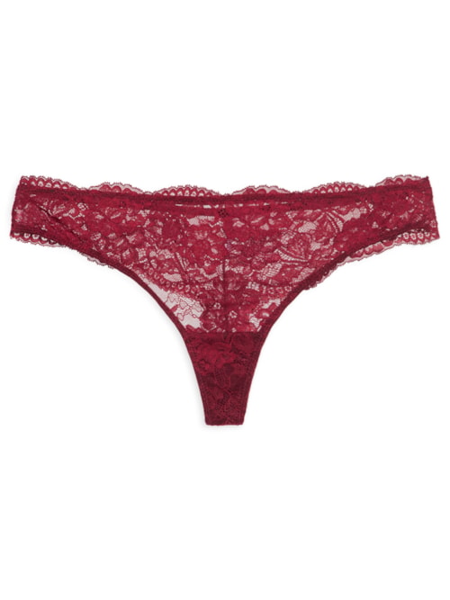 Calcinha Fio Dental Renda Classic Lace – Vermelho