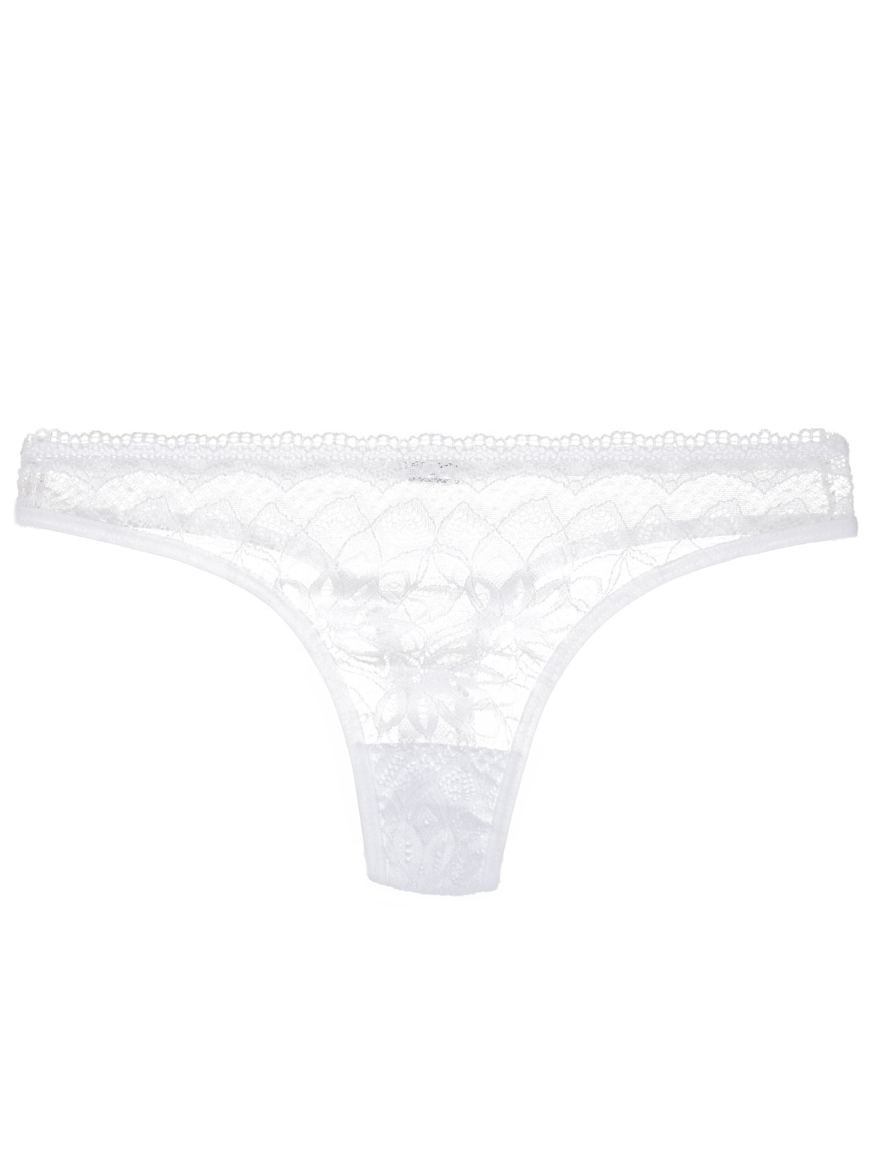 Calcinha Fio Dental Renda Vittoria - Branco