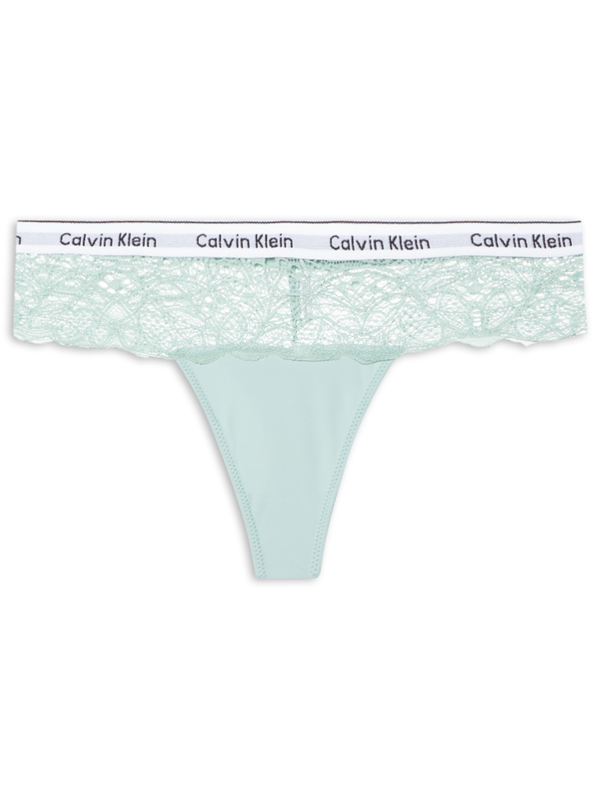 Calcinha Fio Dental String Modern Lace - Verde