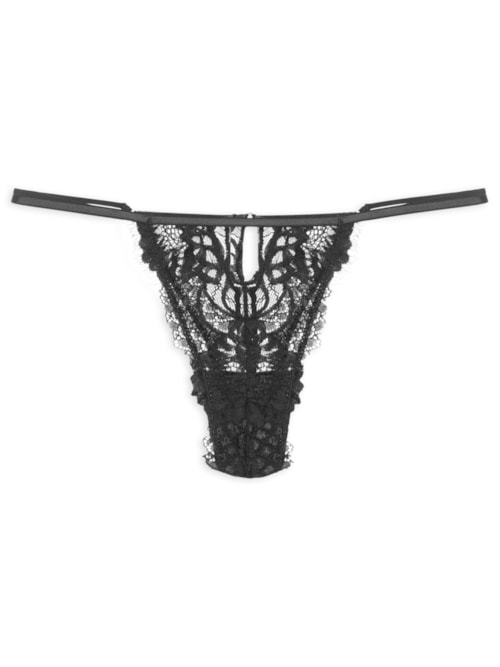 Calcinha Fio Renda Chloe - Preto