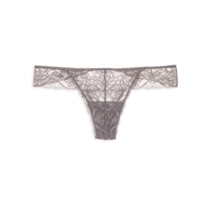 Calcinha Fio Renda Felipa - Cinza