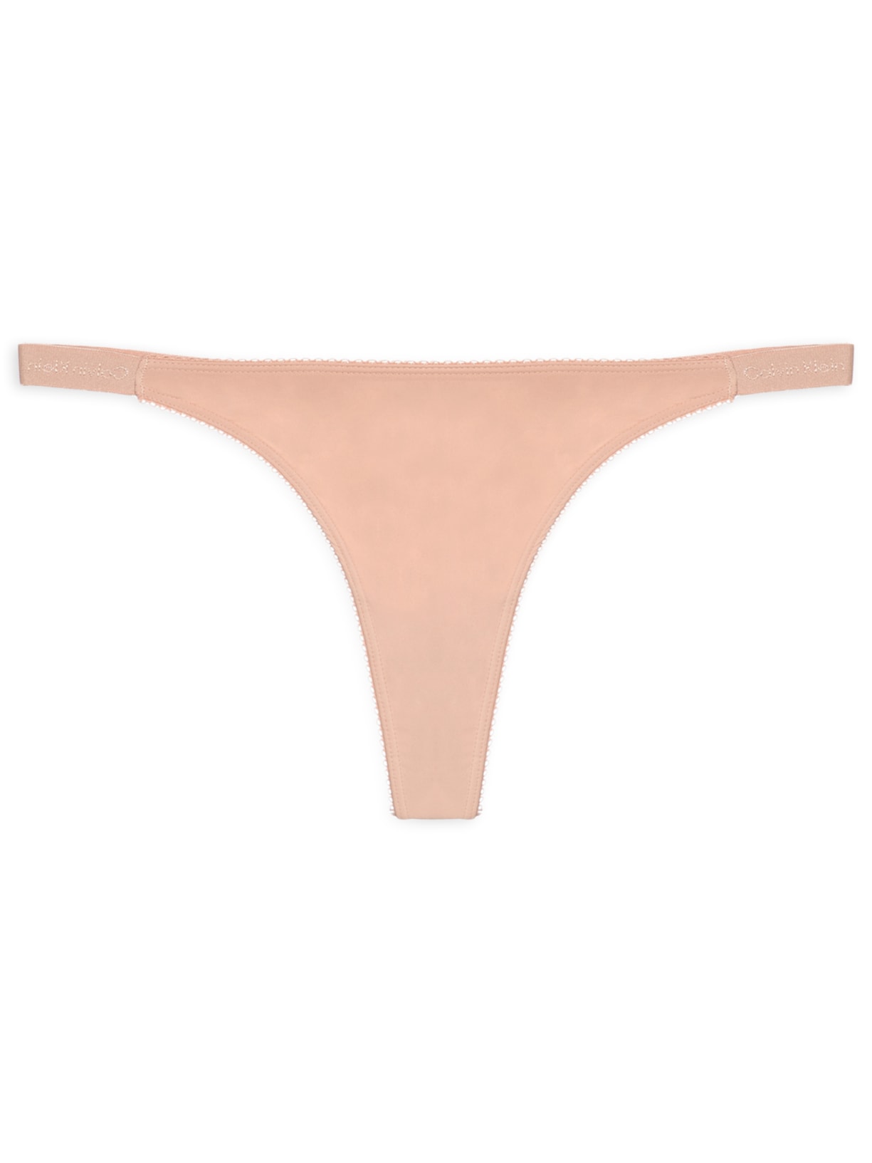 Calcinha Fio String Soft Lace - Bege