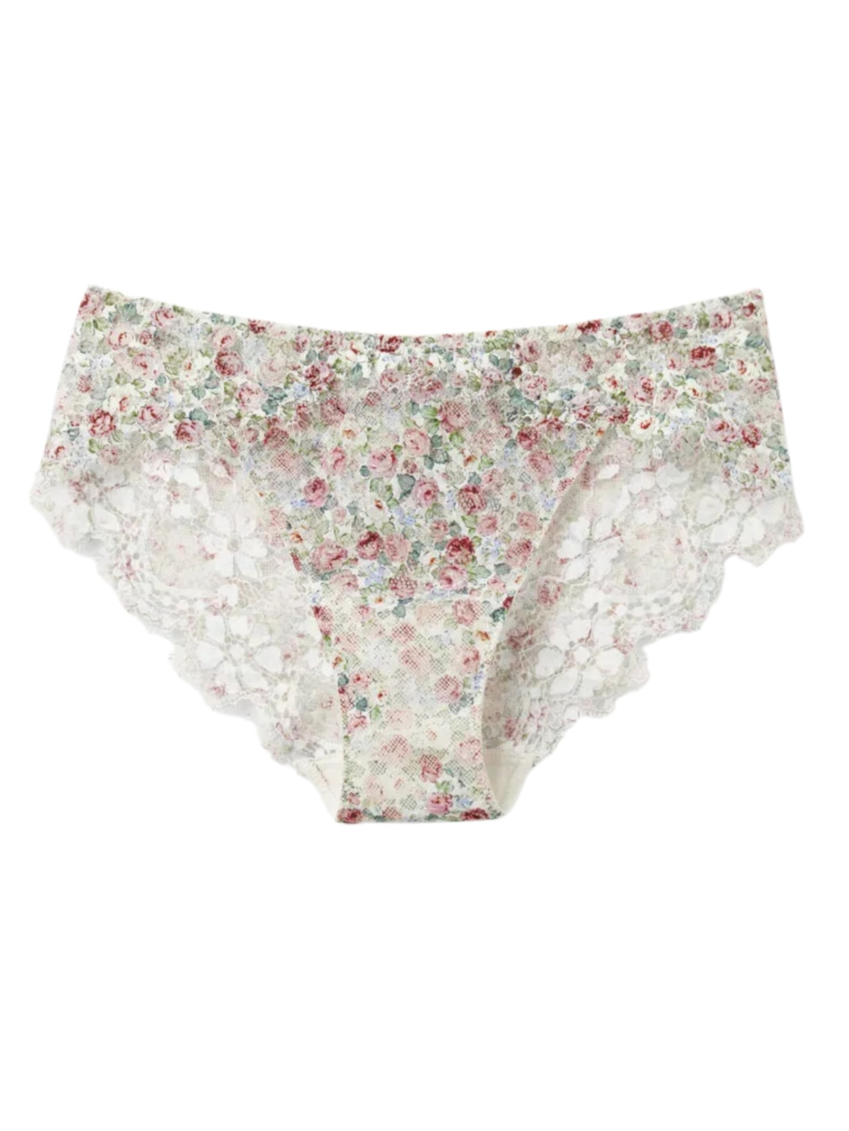 Calcinha Floral Romance - Rosa