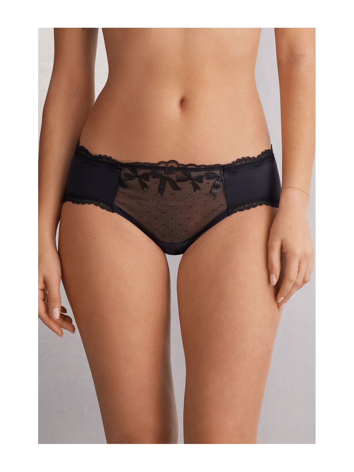 Calcinha Frou Frou Romance Preto Intimissimi