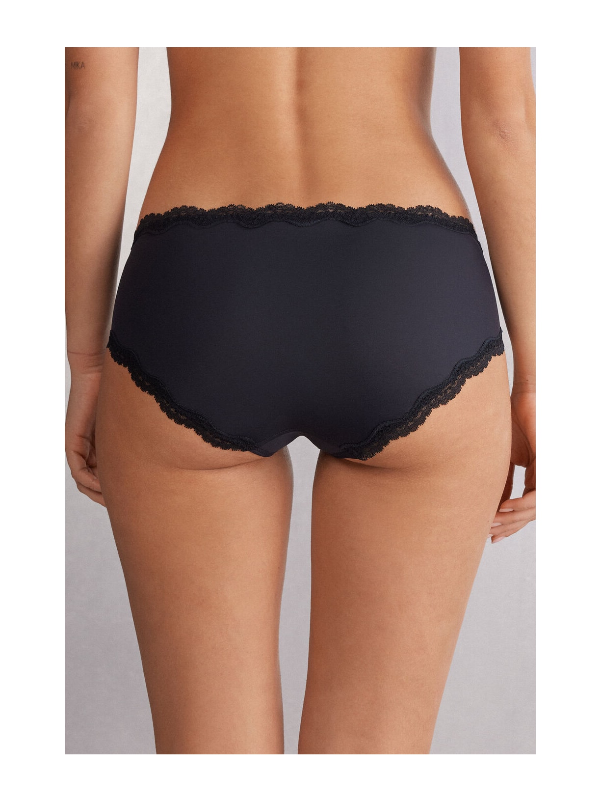 Calcinha Frou Frou Romance Preto Intimissimi