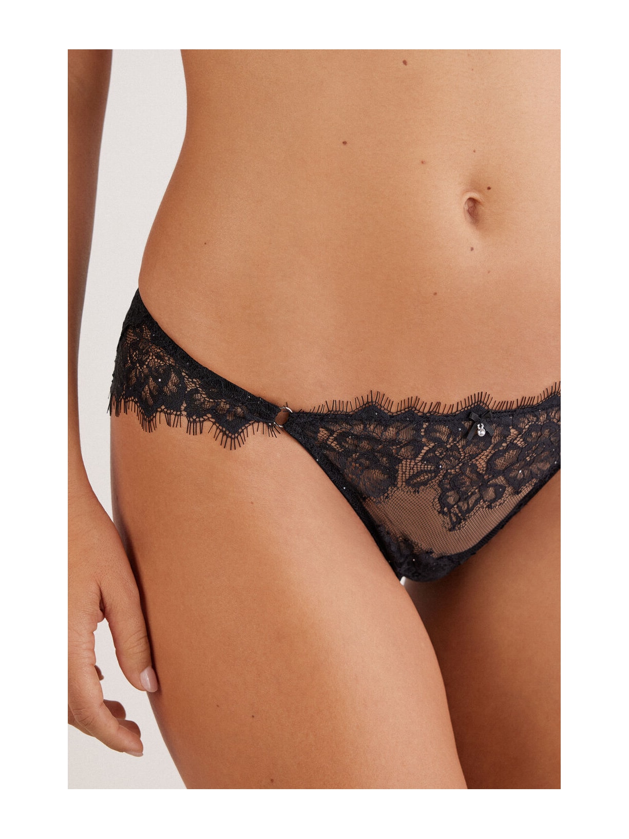 Calcinha Glimmer Of Pleasure Preto Intimissimi