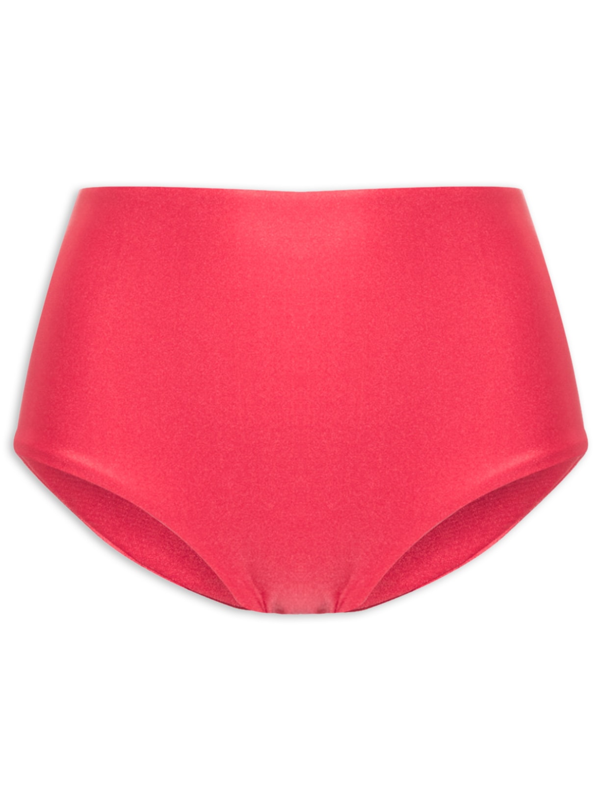 Calcinha Hot Pant Alta Basic - Vermelho