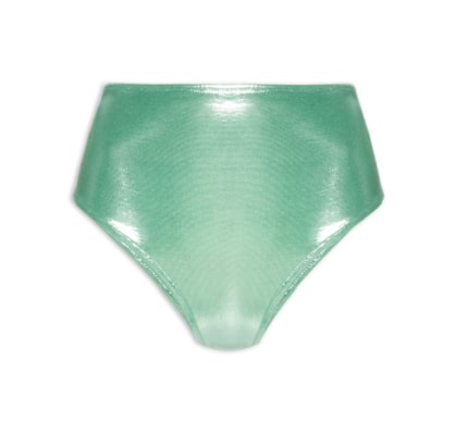 Calcinha Hot Pant Carnaval Metalizada - Verde