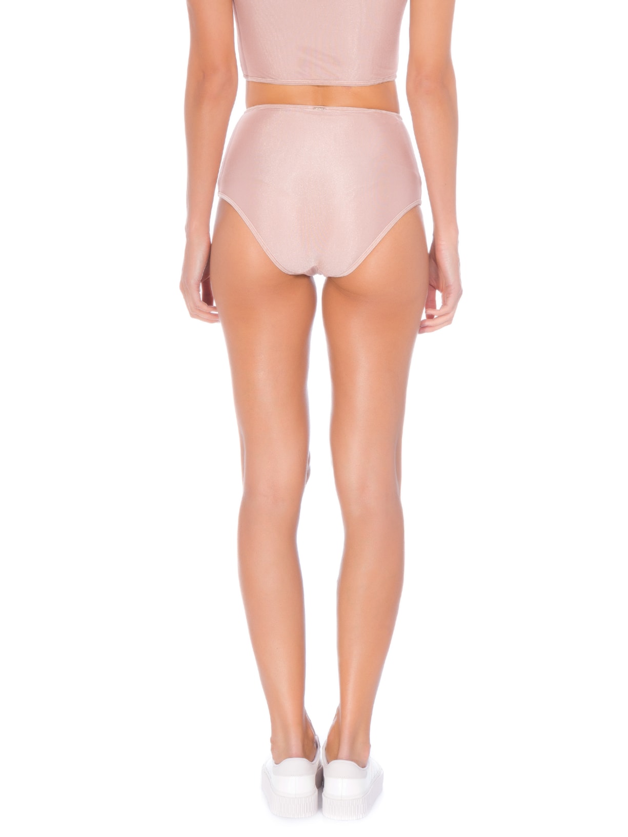 Calcinha Hot Pant Cristal Rosa Valisere
